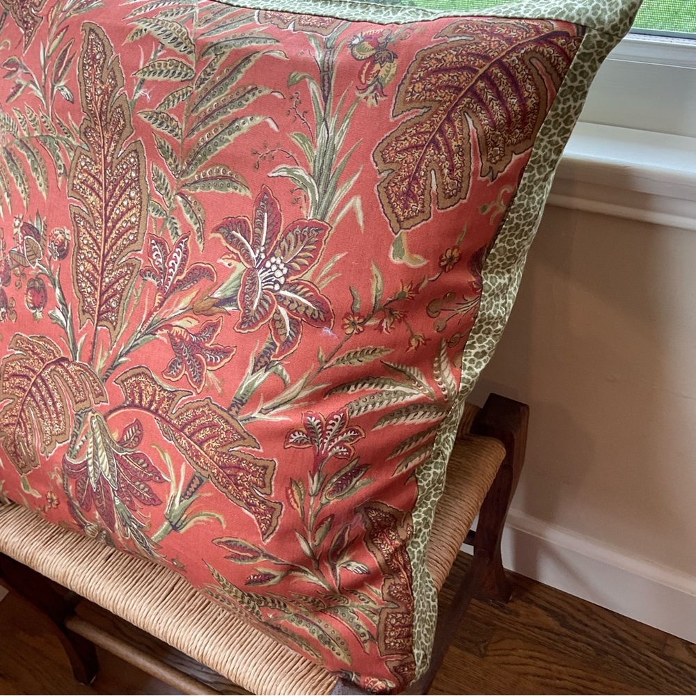 Custom Accent Pillow 24” X 24” - Picture 3 of 7